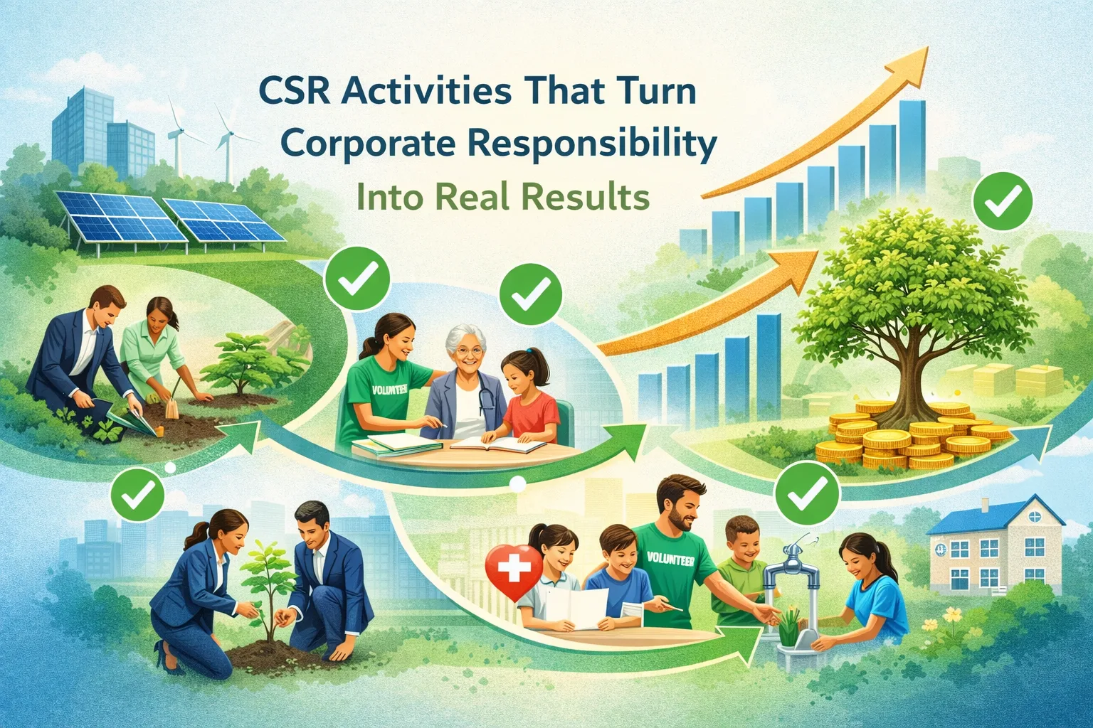 Activities of CSR That Turn Corporate Responsibility Into Real Results