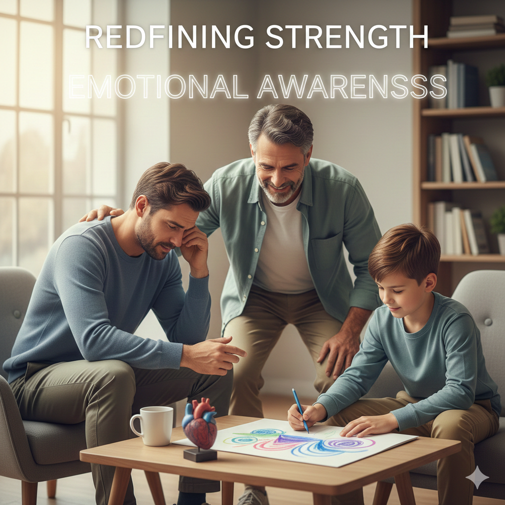 Redefining Strength: Why Boys and Men Need Emotional Awareness for Better Mental Health